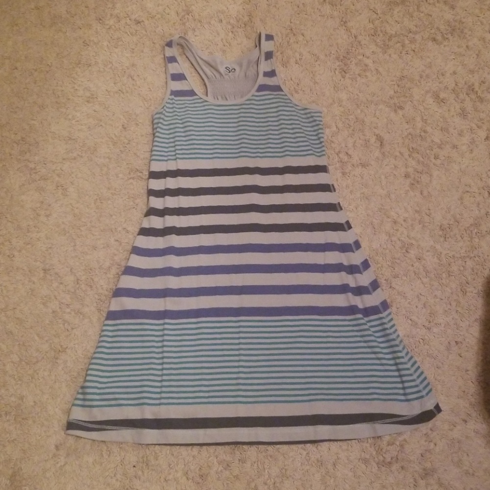 Striped tank dress
